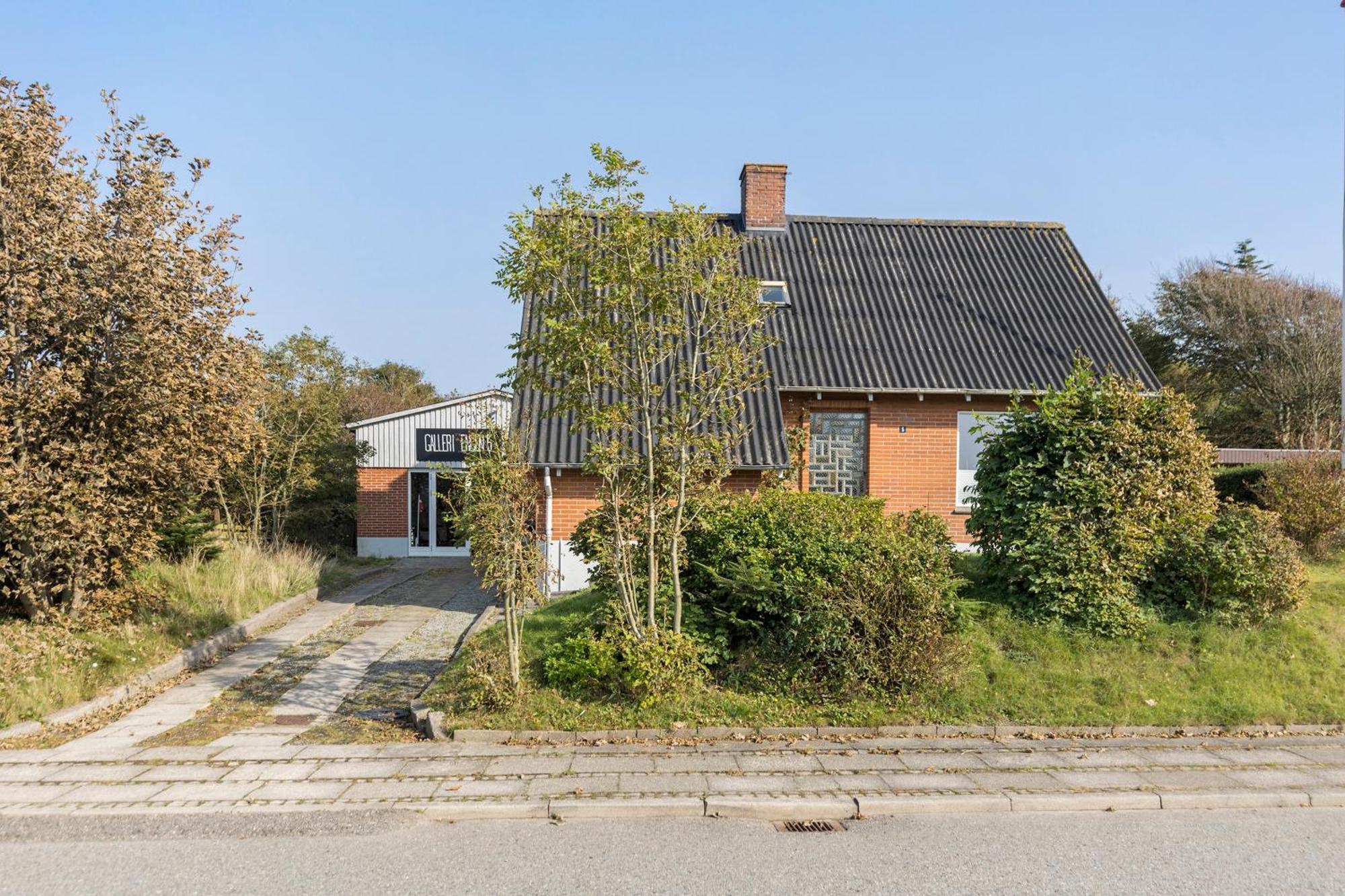 Logi I Hus Med Kunst Og Have Acomodação com café da manhã Vestervig Exterior foto
